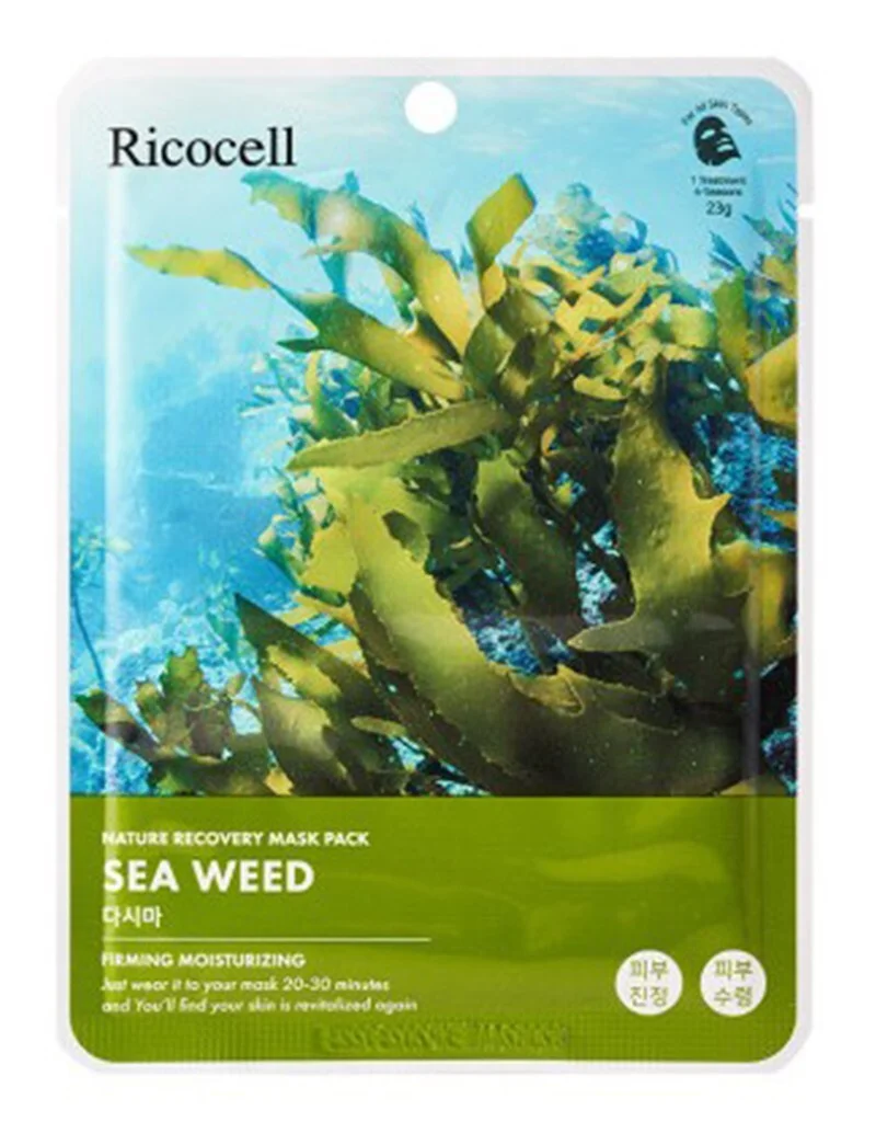 Mặt nạ Ricocell Nature Recovery Mask Pack Seaweed