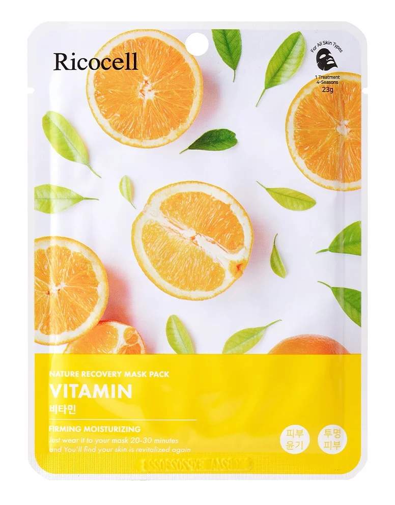 Ricocell Nature Recovery Mask Pack Vitamin