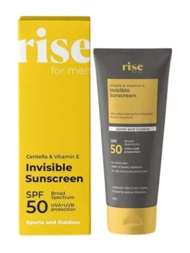 Kem chống nắng Rise for Men Invisible Sunscreen - SPF 50