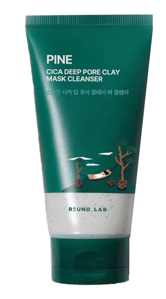 ROUND LAB Pine Cica Deep Pore Clay Mask Cleanser