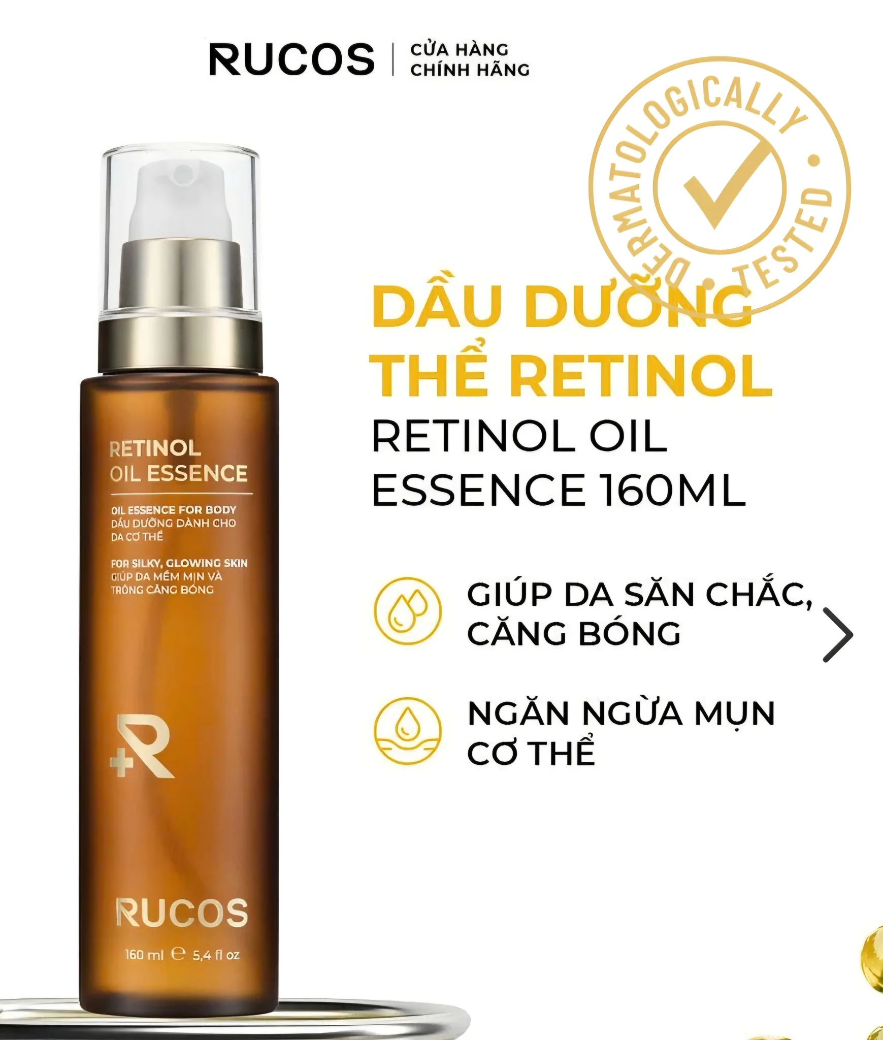 Tinh chất RUCOS Retinol Body Serum