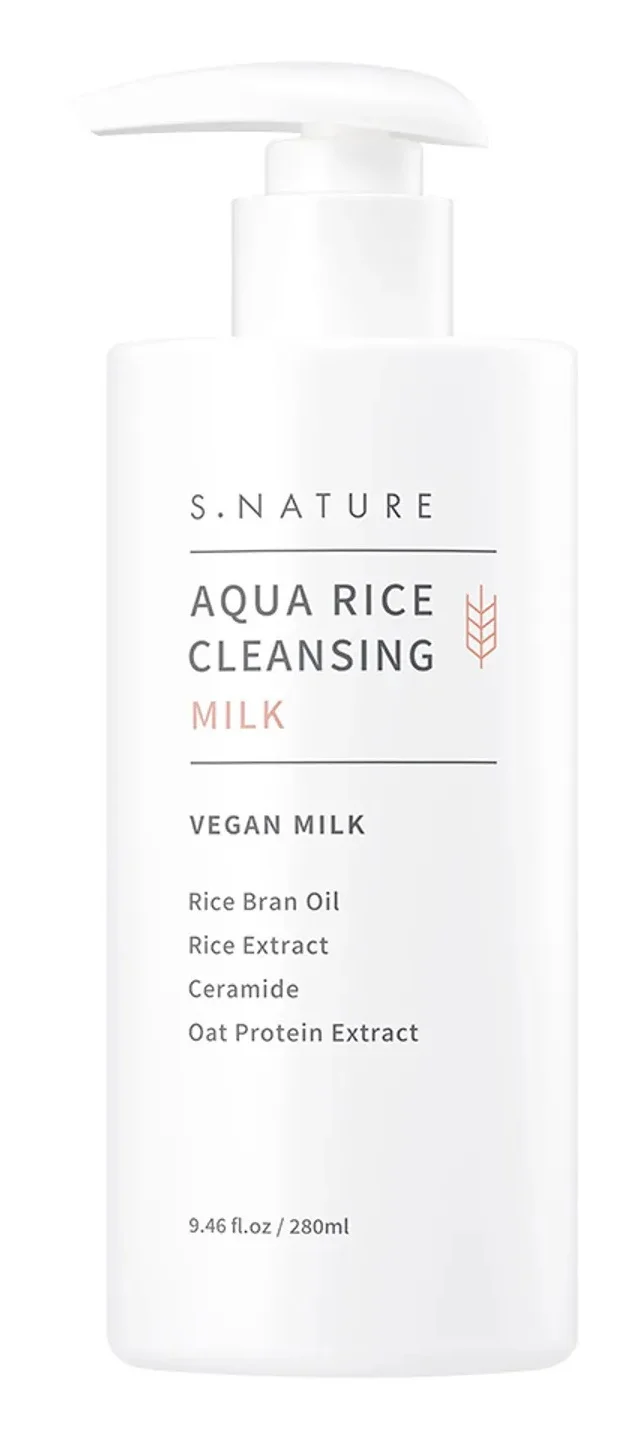 S.NATURE Aqua Rice Cleansing Milk