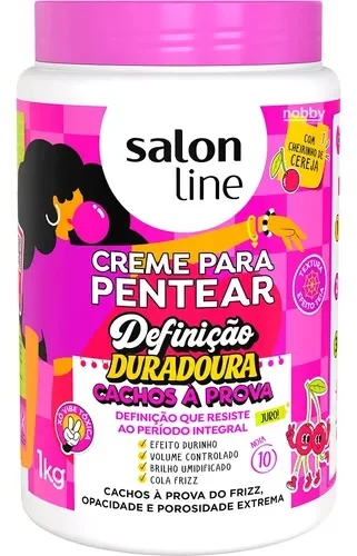 Salon Line Creme Para Pentear Definição Duradoura