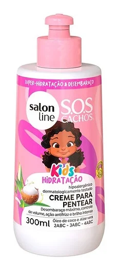Salon Line S.o.s Cachos Kids Hidratação Creme Para Pentear