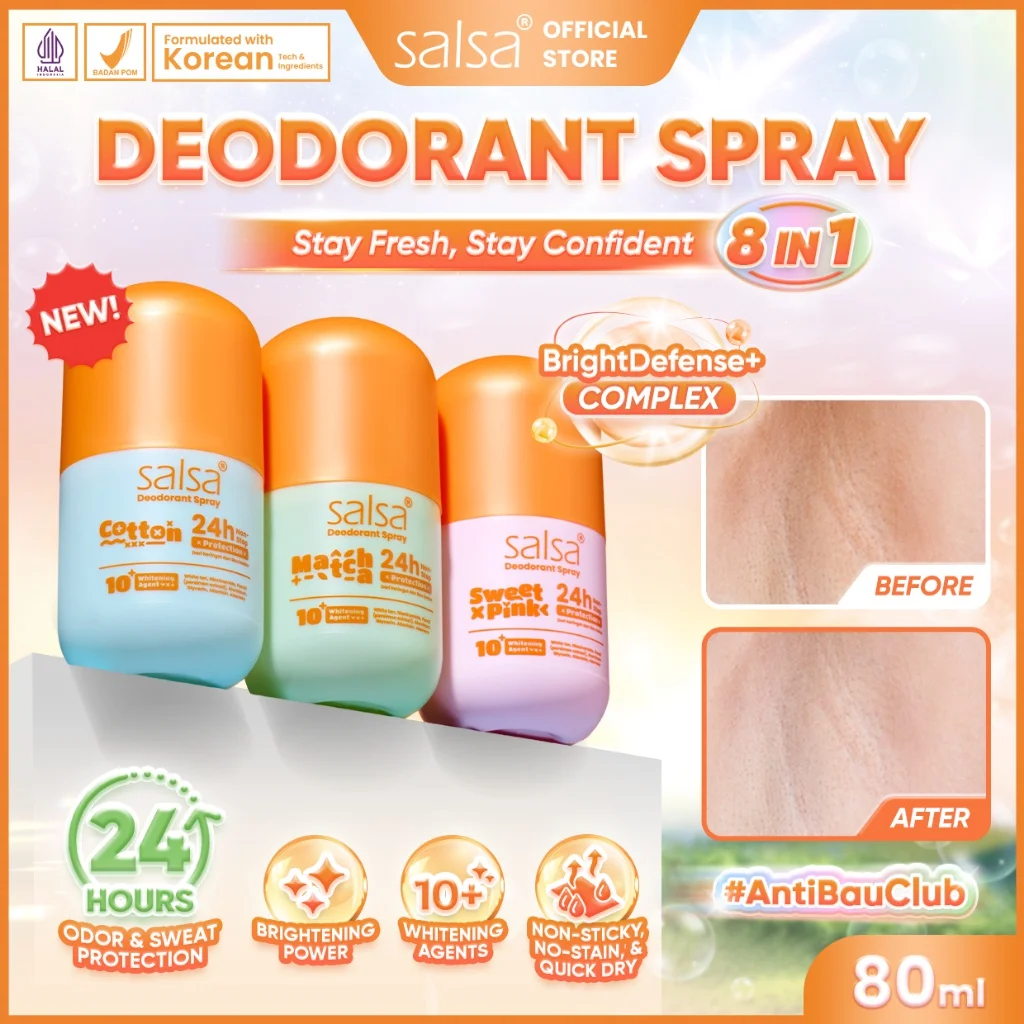 Salsa Deodorant Spray (cotton)