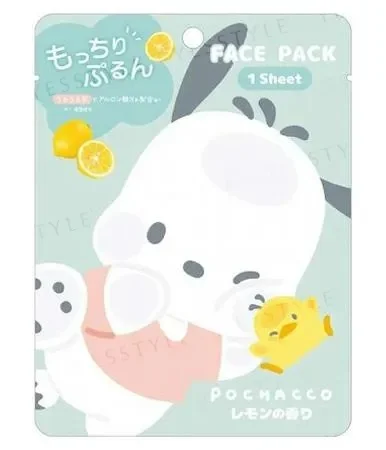 Sanrio Face Mask/pack- Pochacco