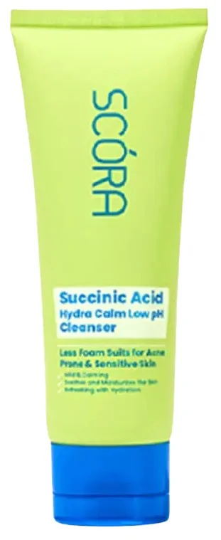 Sữa rửa mặt Scora Succinic Acid Hydra Calm Low pH Cleanser
