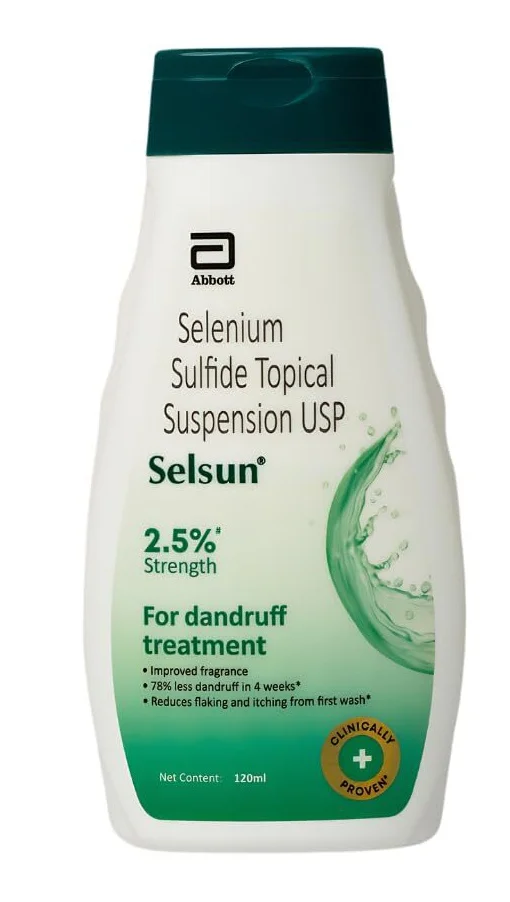 SELSUN Abbott Suspension Anti Dandruff Shampoo For Men And Women