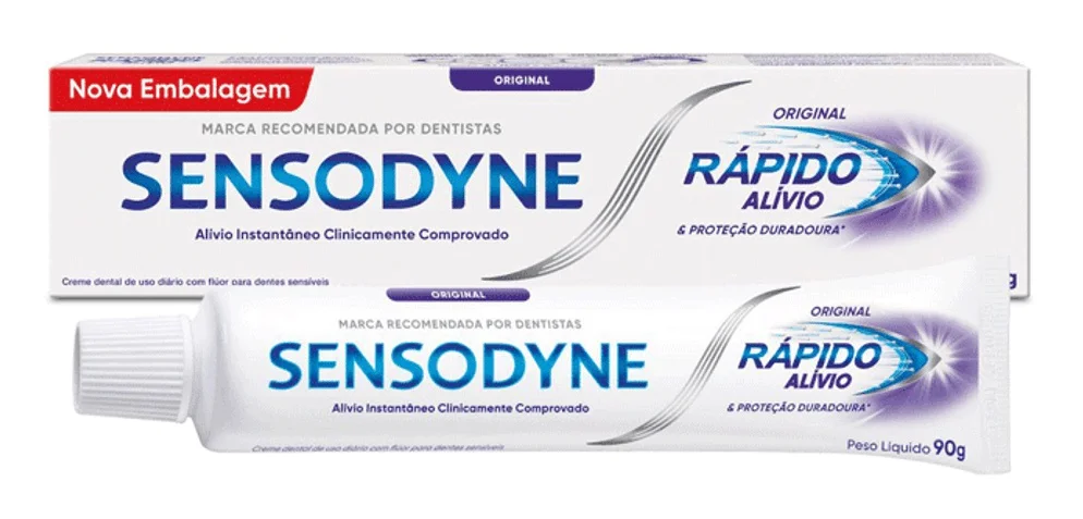 Sensodyne Creme Dental Rápido Alívio