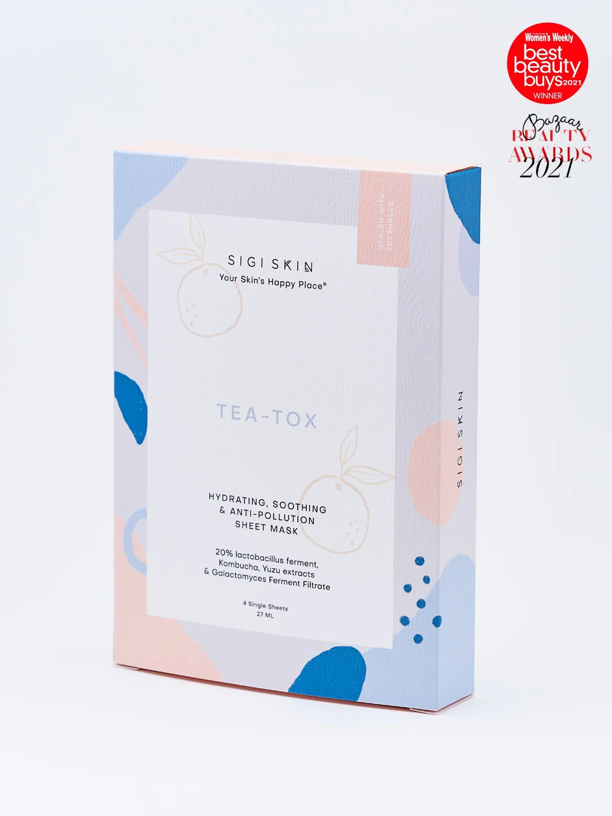 Mặt nạ Sigi Skin Tea-tox Sheet Mask