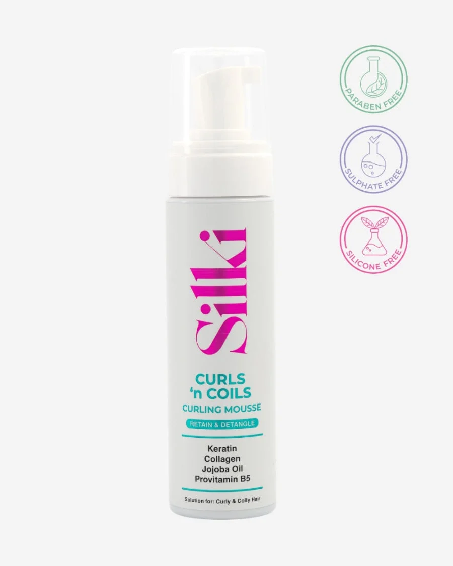 Phấn tươi Silki Curls'n Coils Styling Mousse -