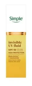 Simple Invisible UV Fluid SPF50