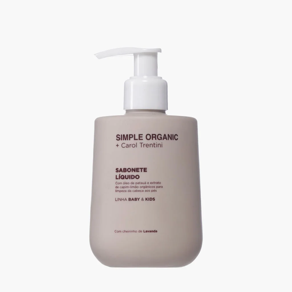Simple Organic Sabonete Líquido Baby & Kids