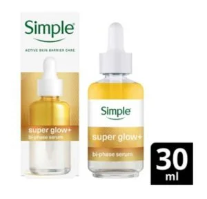 Simple Super Glow+ Bi-phase Face Serum