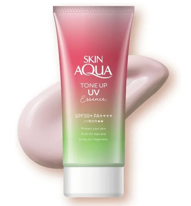 Skin Aqua Tone Up UV Essence Happiness Aura