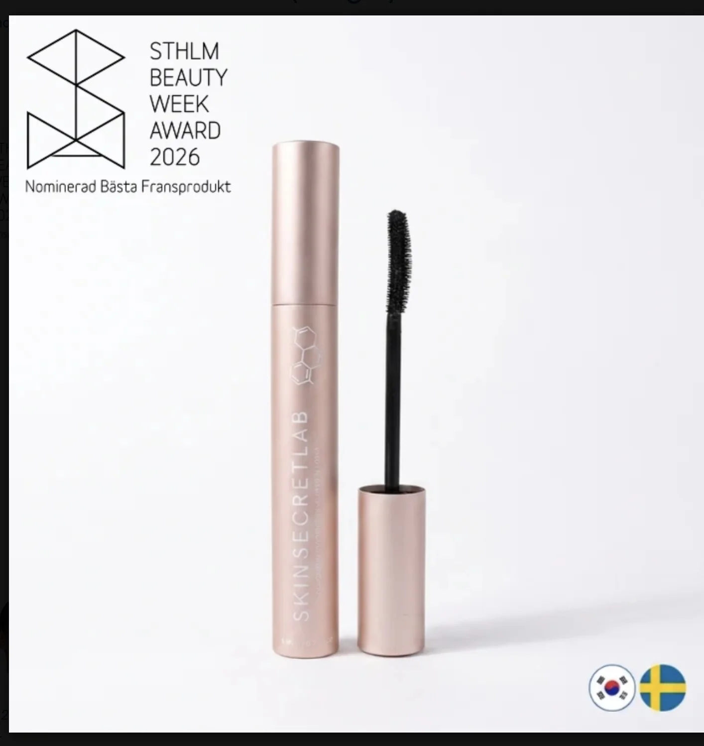 Skin secret lab Growth Serum Infused Mascara Black
