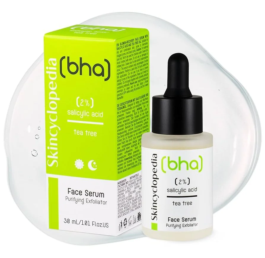 SKINCLOPEDIA 2% Salicylic Acid Serum With Tea Tree Oil, Niacinamide And Zinc