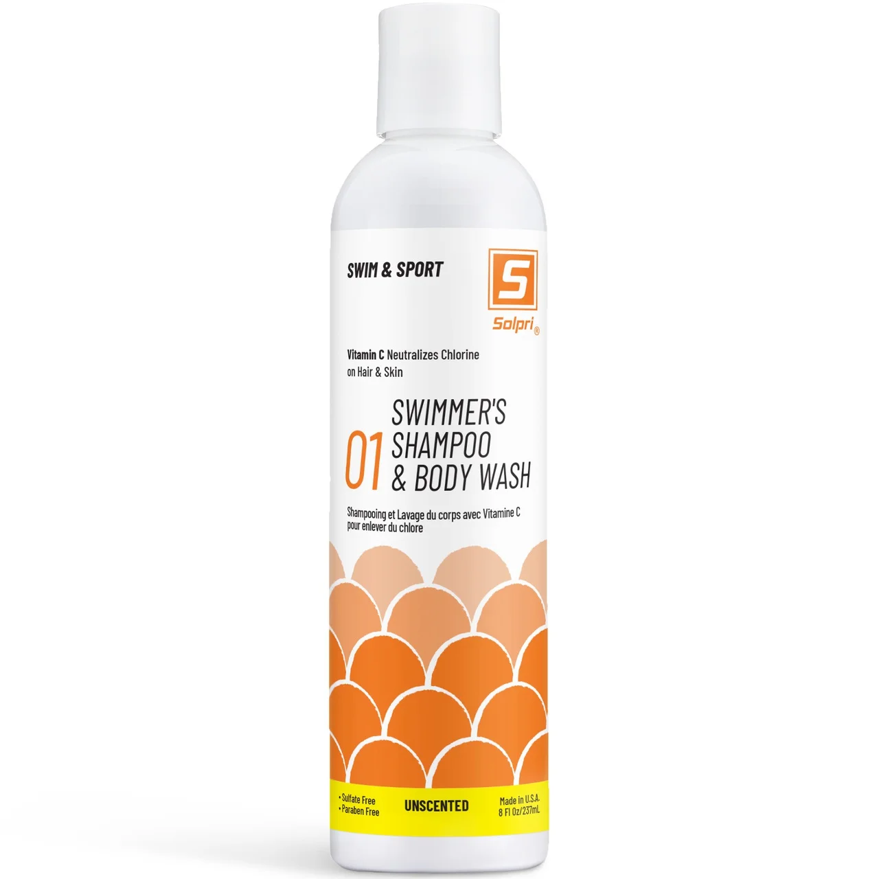 Dầu gội Solpri Swimmers Shampoo (vitamin C, Unscented)