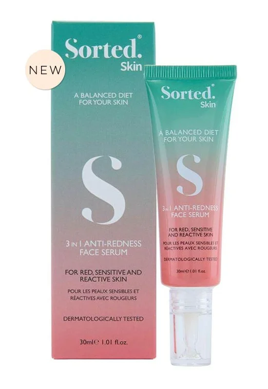 Sorted skin 3 In 1 Anti-redness Face Serum