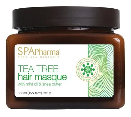 Mặt nạ ủ tóc Spa Pharma Hair Mask With Tea Tree Oil And Dead Sea Minerals With Mint And Shea Butter
