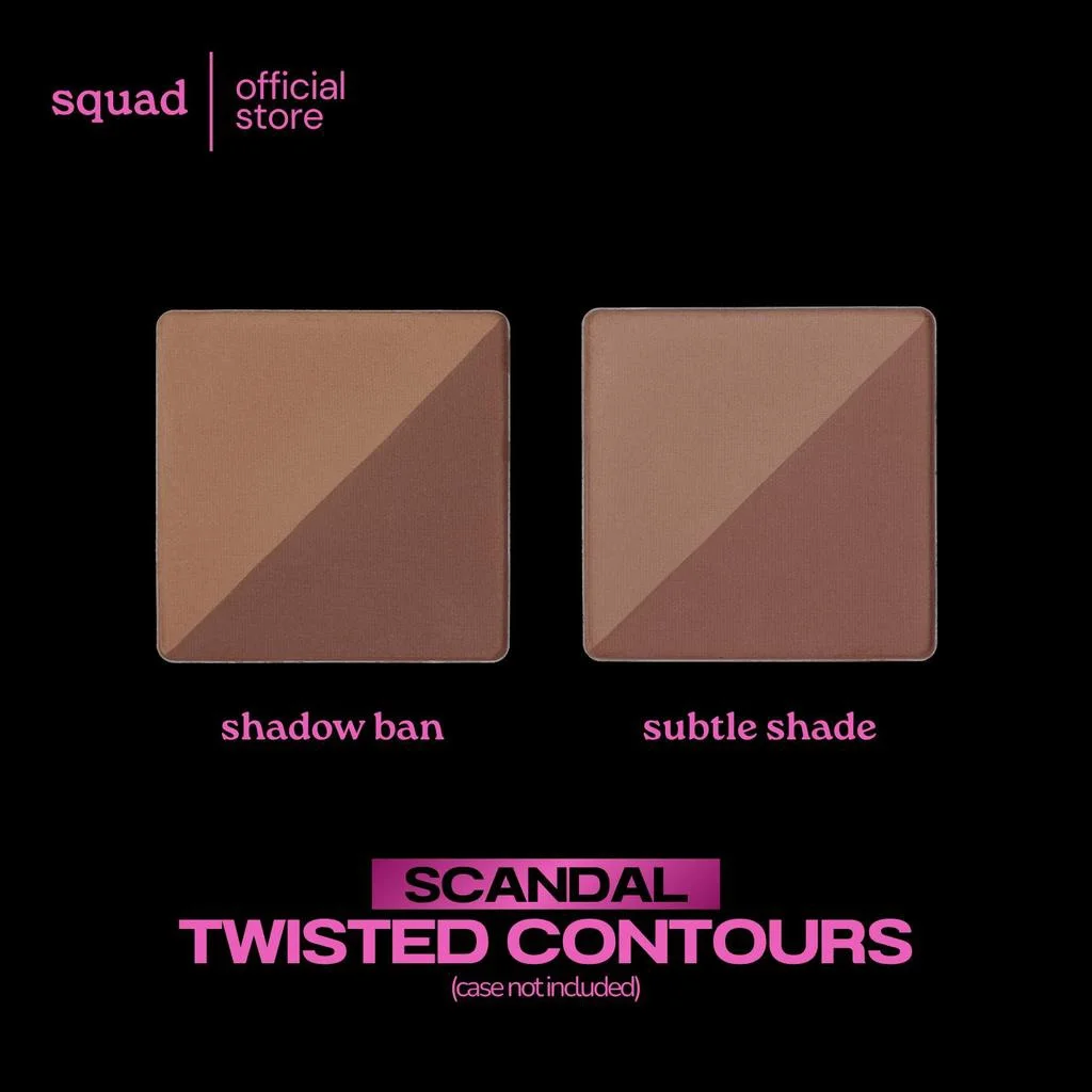 Squad cosmetics Scandal Twisted Contours 6.5g