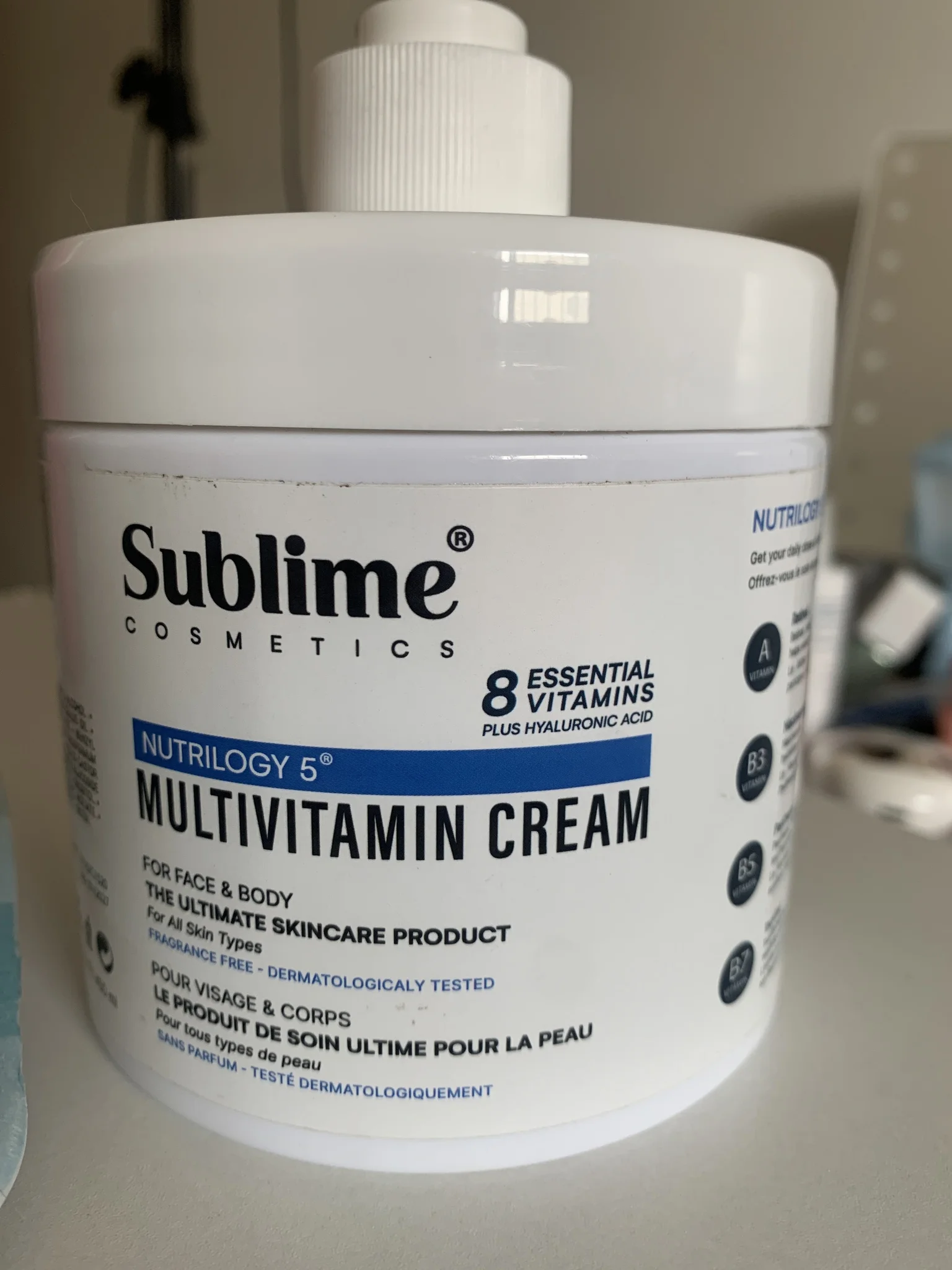 Kem dưỡng da Sublime cosmetics Nutrilogy 5