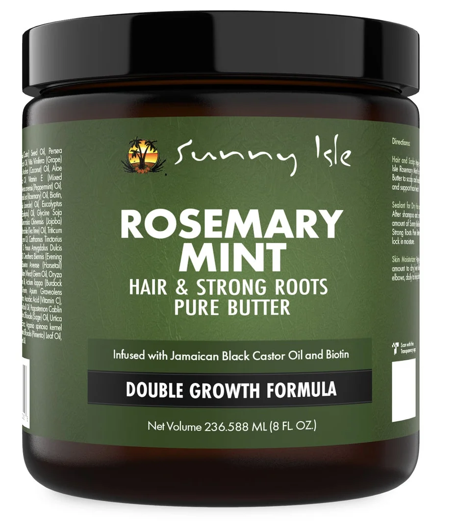 Sunny Isle Rosemary Mint Hair And Strong Roots Butter