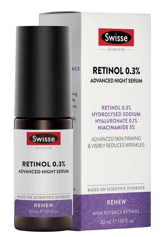 Tinh chất Swisse Retinol 0.3% Advanced Night Serum