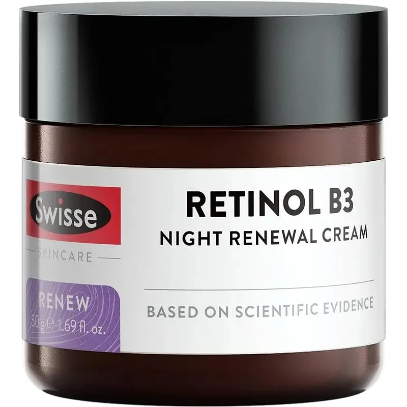 Swisse Skincare Retinol B3 Night Renewal Cream