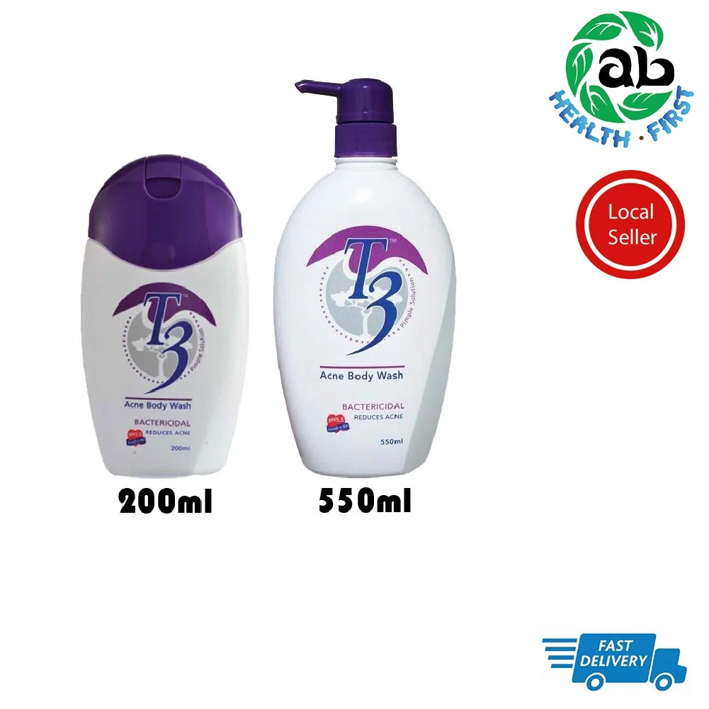 T3 Acne Body Wash - Bactericidal