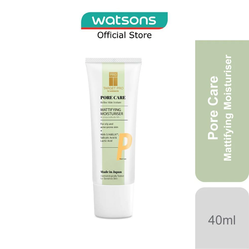 Dưỡng ẩm Target Pro By Watsons Pore Care Mattifying Moisturiser