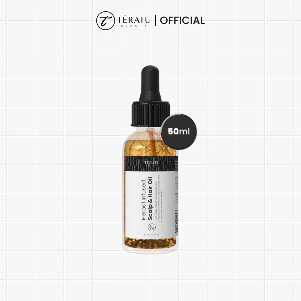 Teratu Beauty Herbal Infused Scalp & Hair Oil