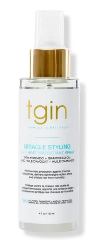 tgin Miracle Styling 3-n-1 Heat Protectant Spray