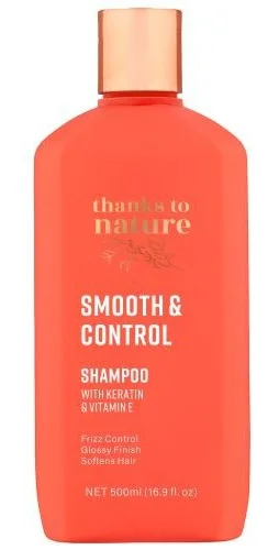 Dầu gội Thanks To Nature Smooth And Control Shampoo