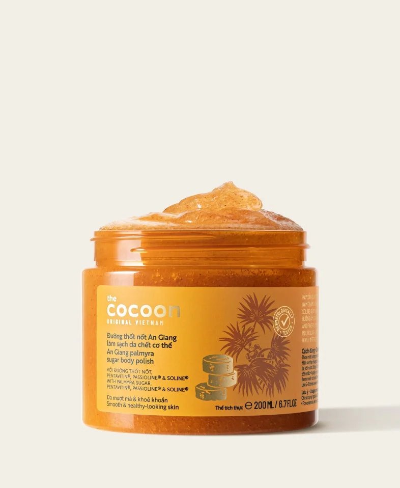 the Cocoon An Giang Palmyra Sugar Body Polish