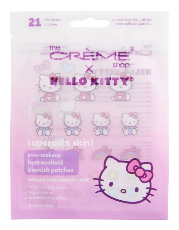The Creme Shop X Hello Kitty Over Makeup Hydrocolloid Blemish Patches
