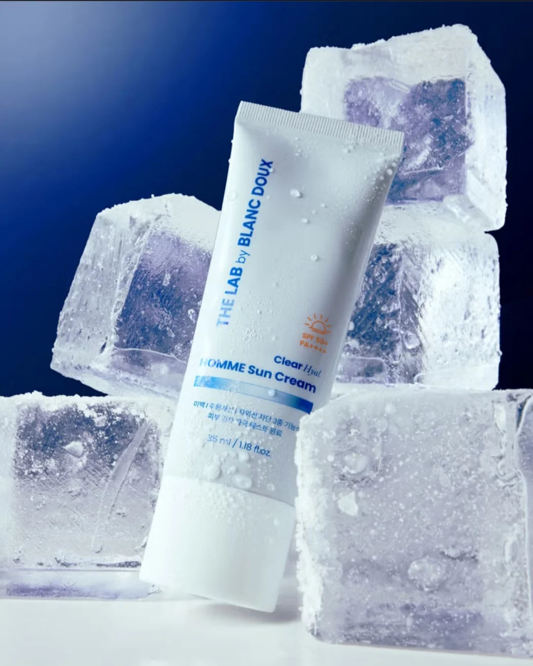 THE LAB by blanc doux Clear Hyal Homme Sun Cream SPF50+ PA++++