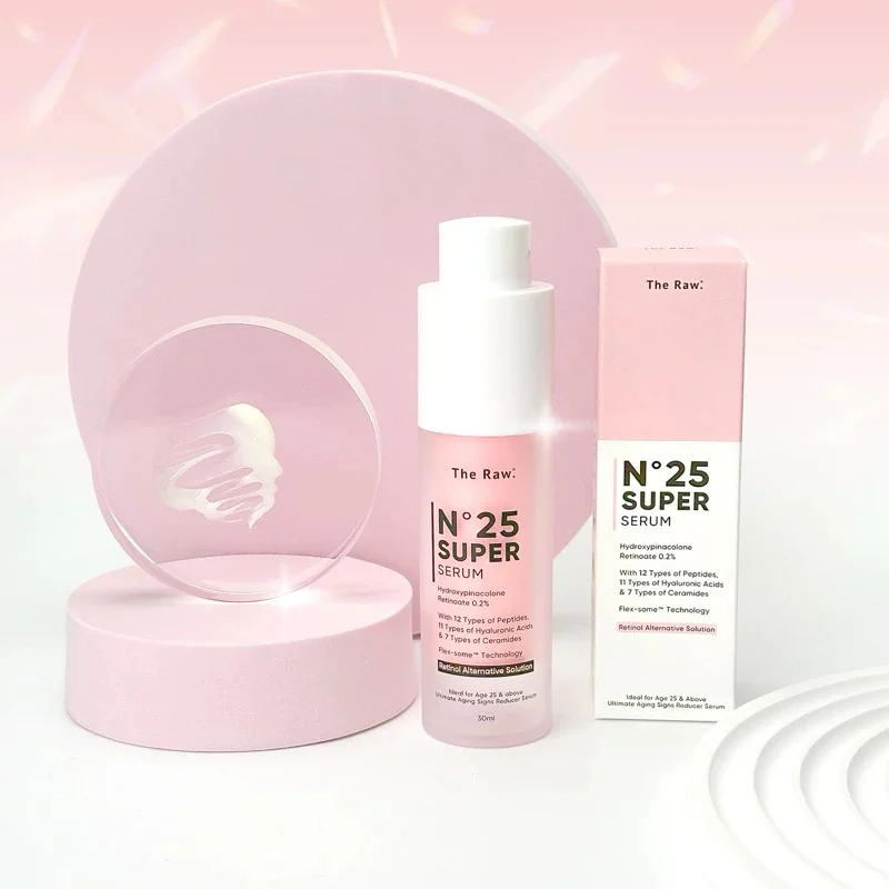 The Raw. N°25 Super Serum | Retinol Alternative Solution - Aging Signs Reducer Serum