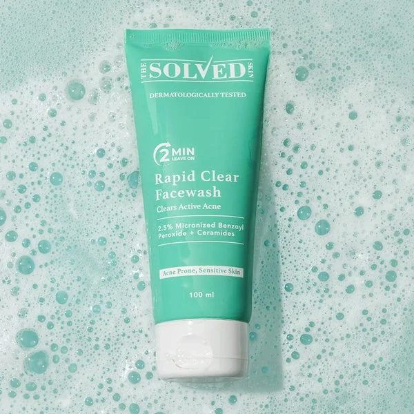 Sữa rửa mặt The solved skin Rapid Clear Facewash