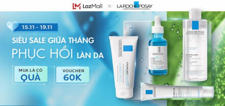 Top 10 sản phẩm La Roche Posay Lazada khuyến mãi không thể bỏ lỡ