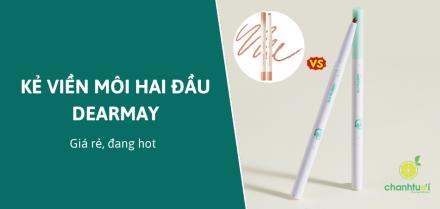 Review kẻ viền môi hai đầu DEARMAY hot: Rẻ nhưng có tốt hơn Romand đình đám?
