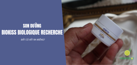 Son dưỡng Biokiss Biologique Recherche: Đắt có xắt ra miếng?