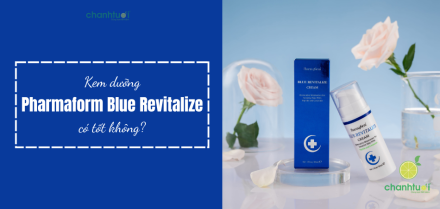 Review chi tiết kem dưỡng Pharmaform Blue Revitalize có tốt?