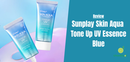 Trải nghiệm thực tế Sunplay Skin Aqua Tone Up UV Essence Blue