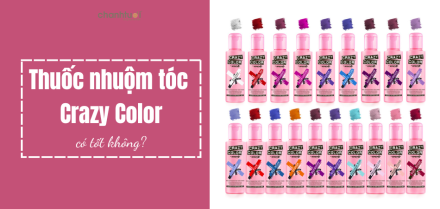 Trải nghiệm thuốc nhuộm Crazy Color nổi tiếng thế giới
