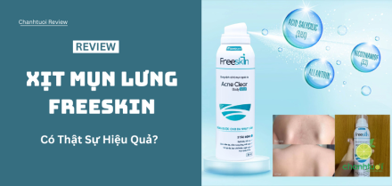 Trải Nghiệm Thật Với Xịt Mụn Lưng Freeskin: Có Đáng Mua?