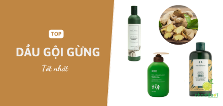 Dầu gội gừng tốt nhất