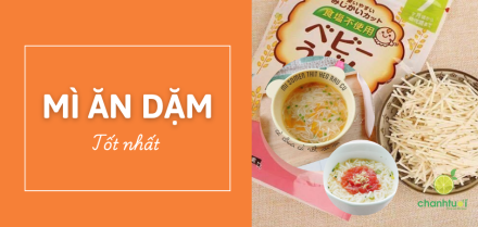 Mì ăn dặm cho bé