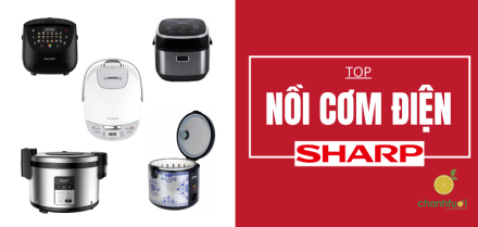 Top 7 nồi cơm điện Sharp nấu ngon, bền, đáng mua