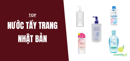 Top Nước tẩy trang Nhật Bản nổi bật